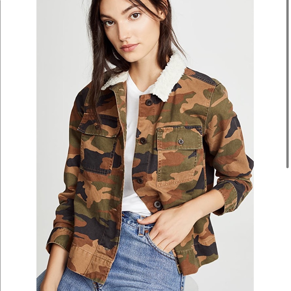 Madewell Northward Cropped Army Jacket